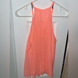 Casual tank top nice for summer, small coral color